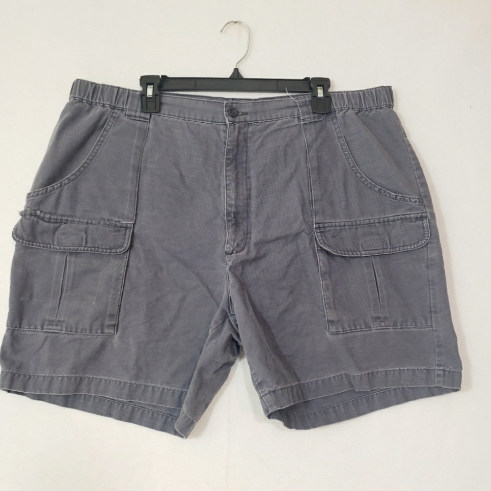 Savane mens Cargo Fishing Shorts summer, outdoor dusty blue cargo shorts